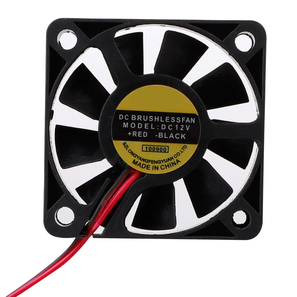 

50mm 50*50*10mm Slim Thickness DC12V 2PIN CPU Cooling Fan Quiet Cooler Axial Cooler Fan