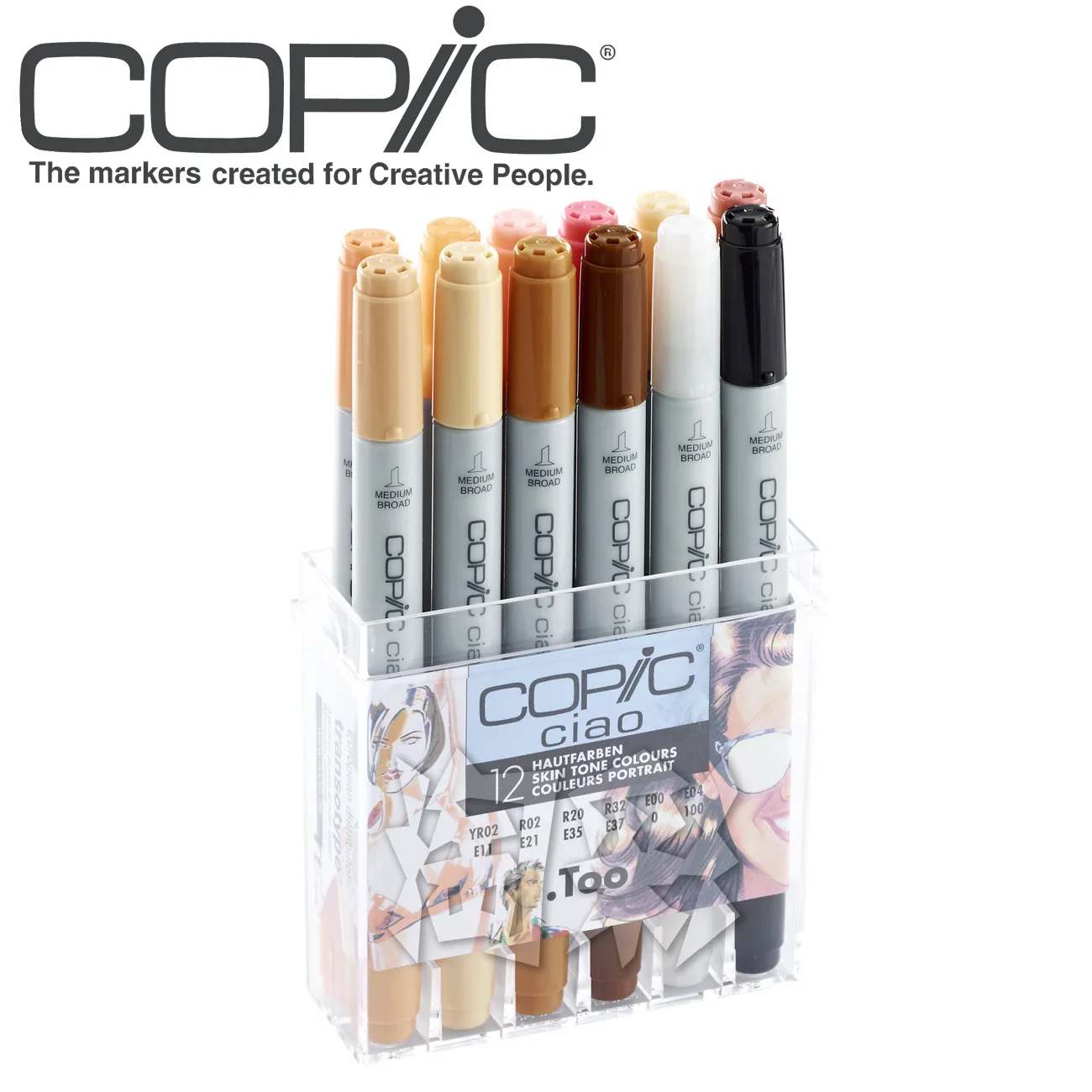 Набор маркеров для творчества Copic цветная ручка анимация эскиз рисование