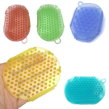 

Silicone Multifunctional Smooth Slimming Cellulite Brush Bathing Massage Glove Massager Relaxation Anti Fat Body (Random Color)
