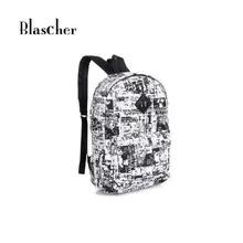 New 2017 Casual Canvas Travel Backpack Fashion School Bags For Girls Boys Plaid Printing Backpack Shoulder