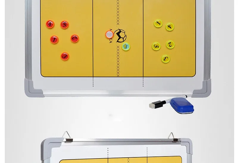 MAICCA новая волейбольная тактическая пластина тренерская доска магнитная тренерская книга с ручкой и ластиком тактика волейбольный тренерский буфер обмена