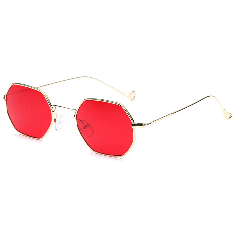 

Steampunk Goggles Lunette Women Hexagon Sunglasses Brand Designer Men Carter Octagon Female Sun Glasses Driving Eyewear Oculos