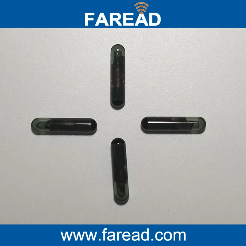 X100pcs транспондер RFID UID формат 3*13 мм LF стекло тег микрочип RFID 125 кГц чипы