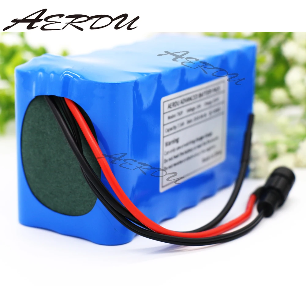 

AERDU 7S3P 24V 7.5Ah 29.4V 350watt Li-ion Battery Pack Electric Unicycles moped ebike Scooters light bicycle wheelchair 15A BMS