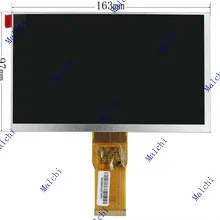 

7 inch 164 * 97 mm pantalla LCD para 1024 * 600 7300101462 E242868 tablet LCD screen