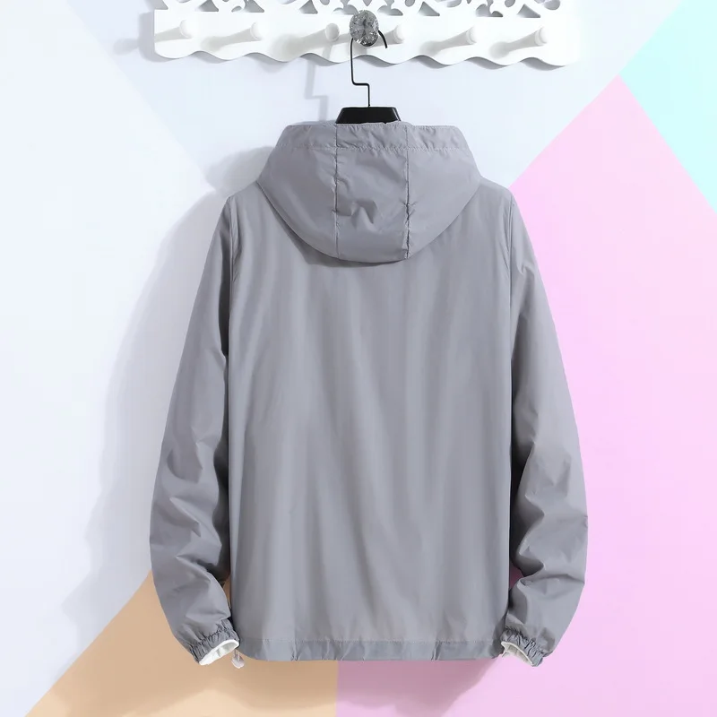 7XL плюс размер осенняя куртка с капюшоном для мужчин/женщин влюбленных