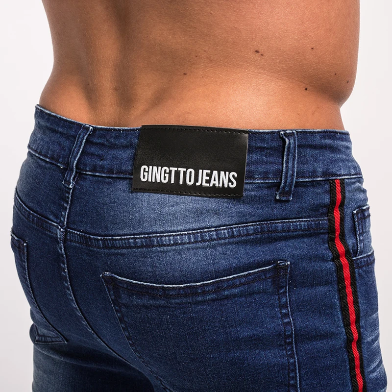 gingtto-men-skinny-jeans-dark-blue-red-stripe-stretch-jeans-zm20-3