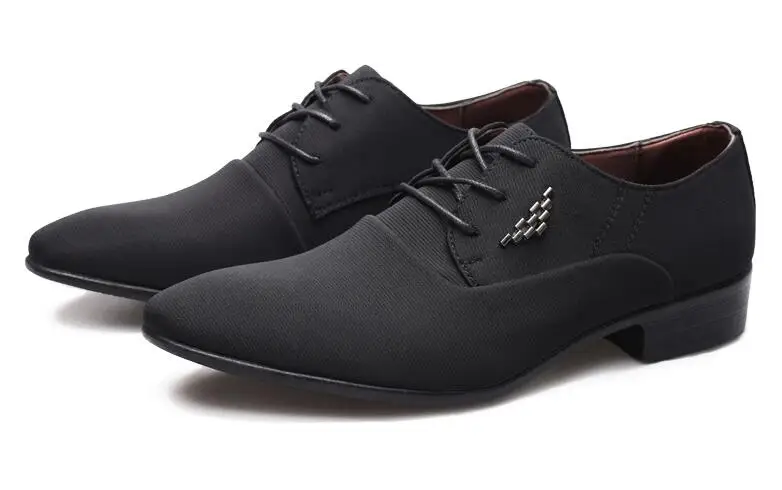 Мужские свадебные модельные повседневные туфли; zapatillas; парусиновые кожаные лоферы; мокасины; мужская обувь на плоской подошве; chaussures hommes erkek ayakkabi - Цвет: Dark
