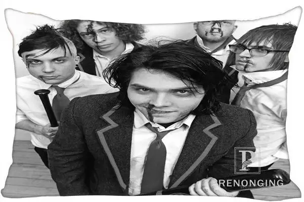 

Best Custom Pillow Case Gee Way Gerard Way Rectangle Pillowcases zipper 35x45cm (One Side Print) @180117-110