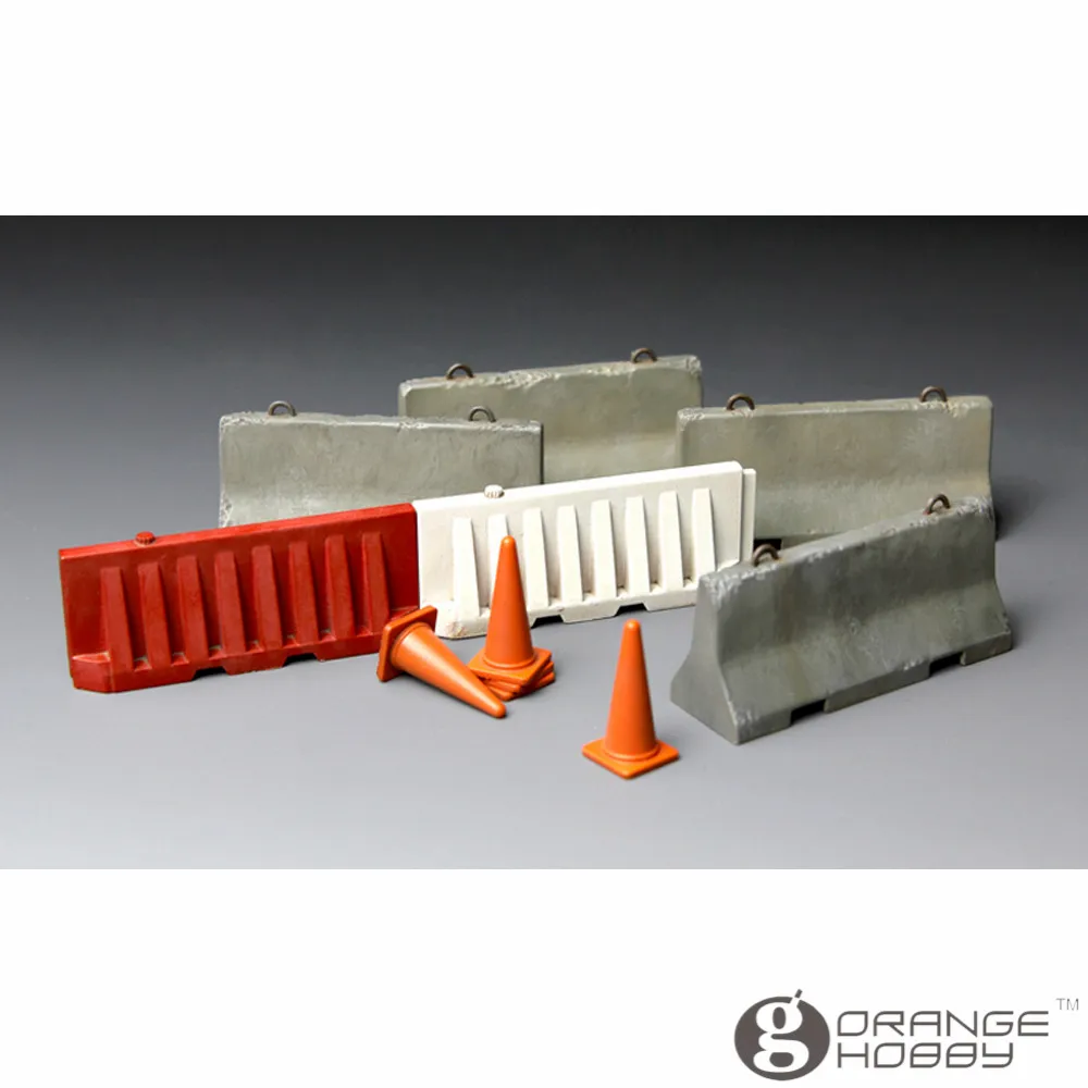 OHS Meng SPS012 1/35 бетонный и пластиковый Барьерный набор, сборные фигурки, аксессуары, модели, строительные наборы