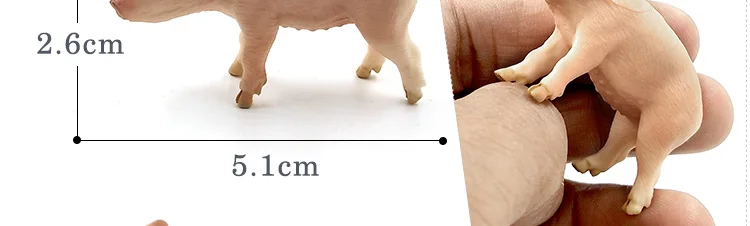 Simulation Baby Elephant Pig Mouse Hippo Chimpanzee Polar bear Rhinoceros cattle leopard Chinchilla cow animal figures model toy
