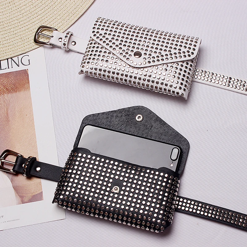 Женские ремни с заклепками XITAO однотонные аксессуары в европейском стиле модель