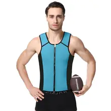 Без рукавов работает жилет для Для мужчин неопрен Для мужчин s спортивная одежда тренажерный зал Фитнес физические упражнения корсет для похудения Пластика Shaper Вес потери