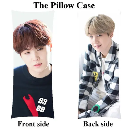 Boyfriend Bangtan Boys SUGA Only наволочка на заказ - Цвет: Pillowcase