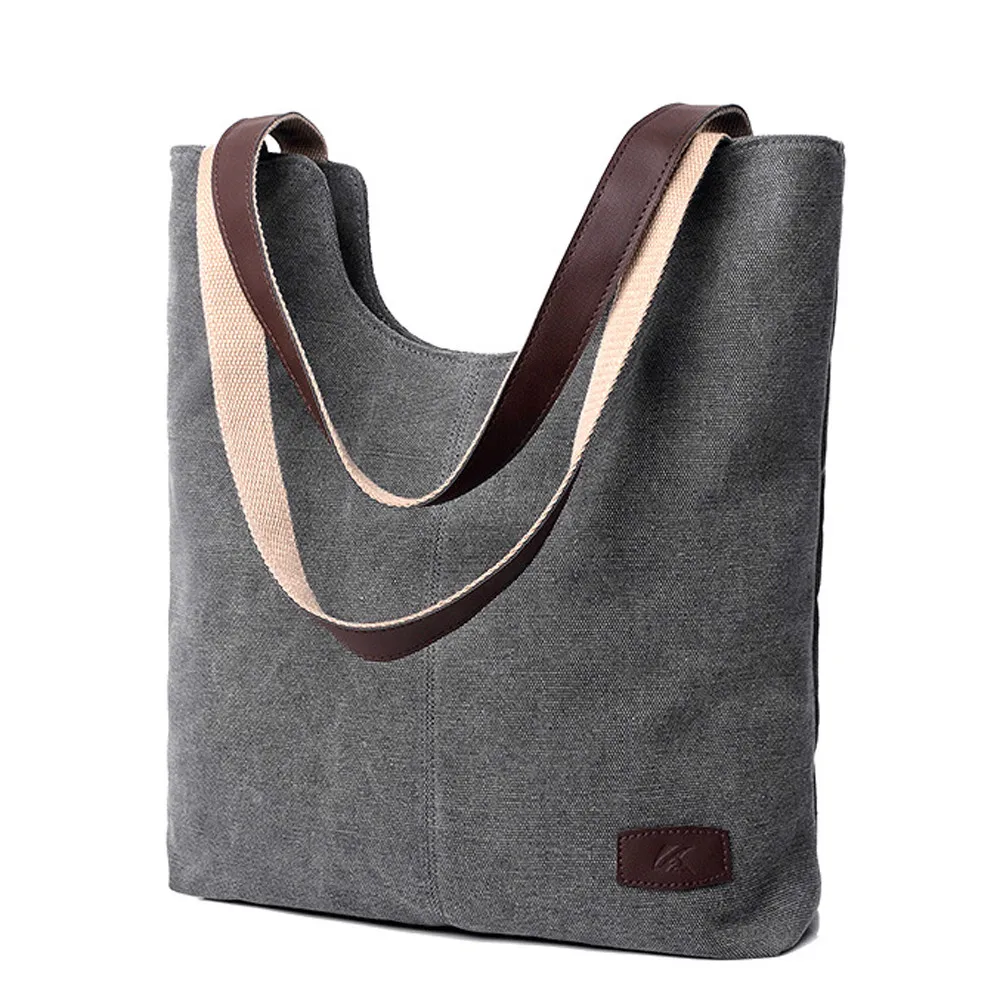 

&35 Shoulder Bag large capacity women's handbags shoulder handbag 2019 soft canvas ladies women's purses and hand bags