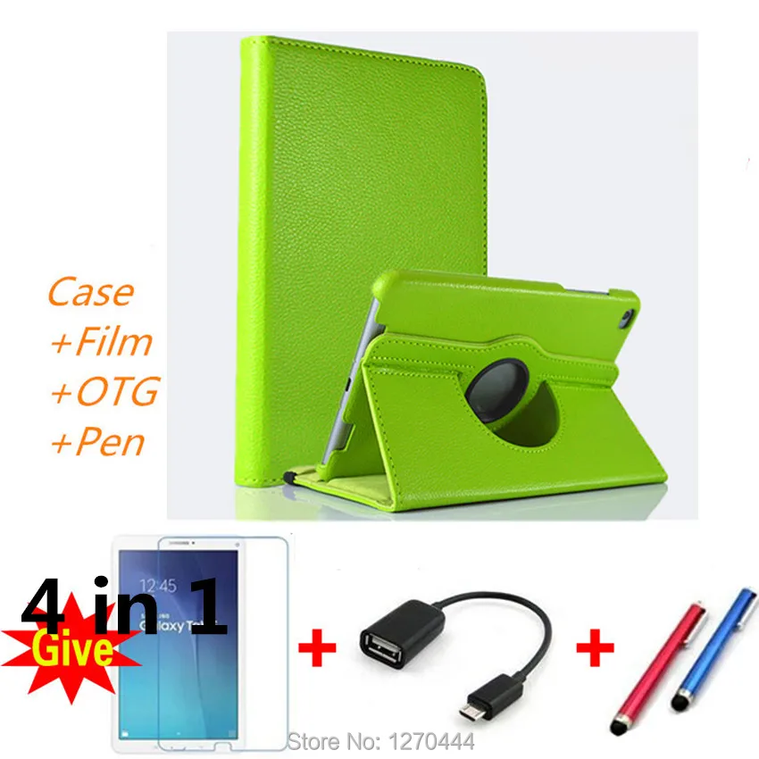 

360 Rotating Litchi skin PU Leather cases stand cover for Xiaomi Mi Pad 2 Mipad2 mipad 3 7.9'' 2017 tablets Flip Case+Free Gifts