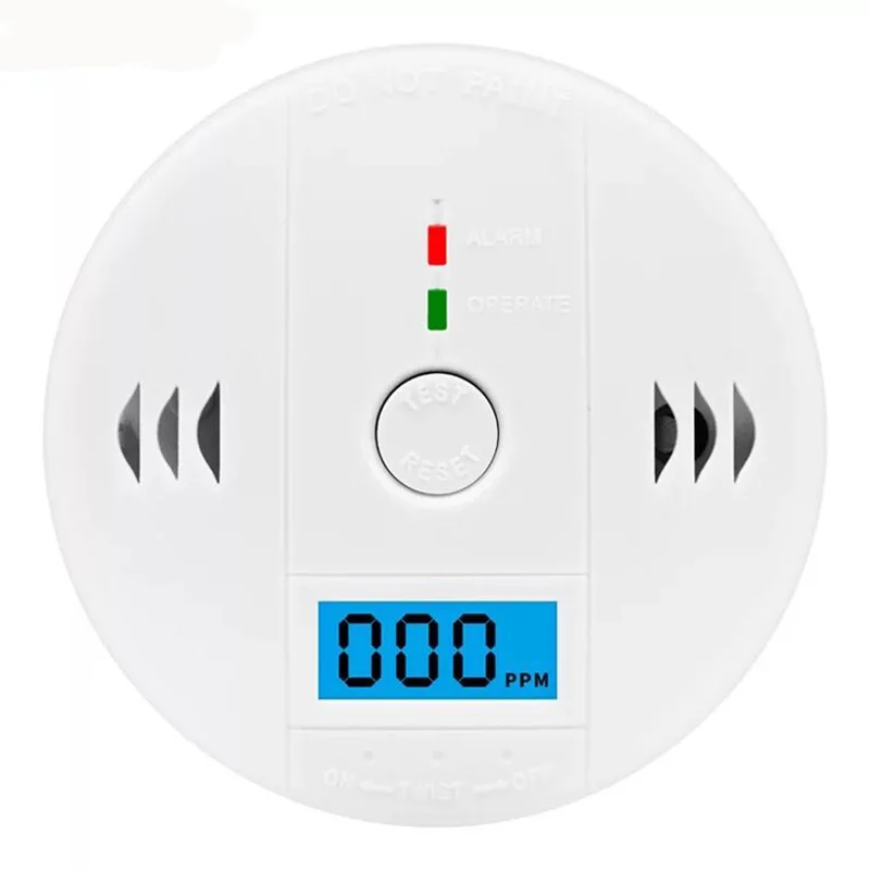 

1pc LCD Carbon Monoxide Detector Alarm CO Gas Warning Sensor Alarm Monitor Carbon Monoxide Detector