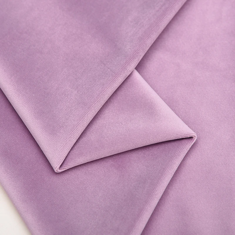 Top Hot Selling 145X45CM Solid Color Soft Plush Velvet Fabric For Sofa Pillow Garment Toy Handmade Sewing Velvet Material - Цвет: 9