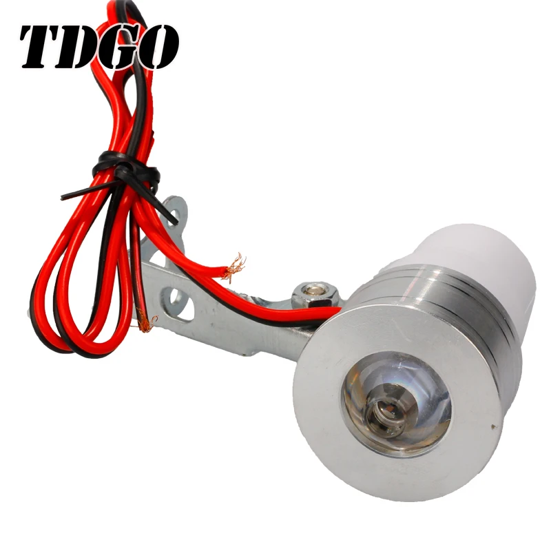 

TDGO Motorcycles Led Headlight Decoration HeadLamps White Scooters Fog Spotlight Motorbike Working Spot Head Light 12V 24V 2018
