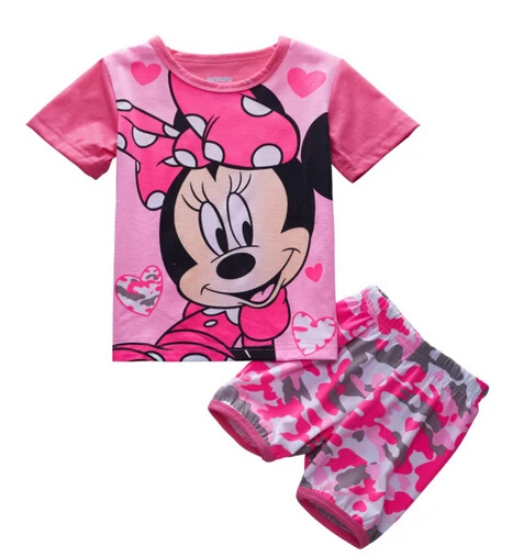 

Child Cosplay Clothing Set Longewear Children Summer Clothes Sleepwear Pyjamas Pijamas For Girls Kids Boys Short Sleeve Pajamas