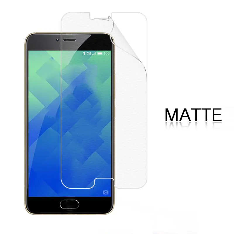 Передняя HD прозрачный глянцевый пленка для Meizu M5 5 2 in Meilan Blue Charm M611A M611H матовая ЖК