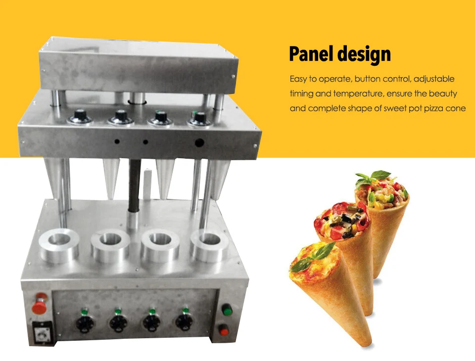 XEOLEO машина для пиццы в рожке 4 шт./setstainless steel Pizza molding machine 4750 Вт Коммерческая пицца конус формовочная машина 220 В/110 В