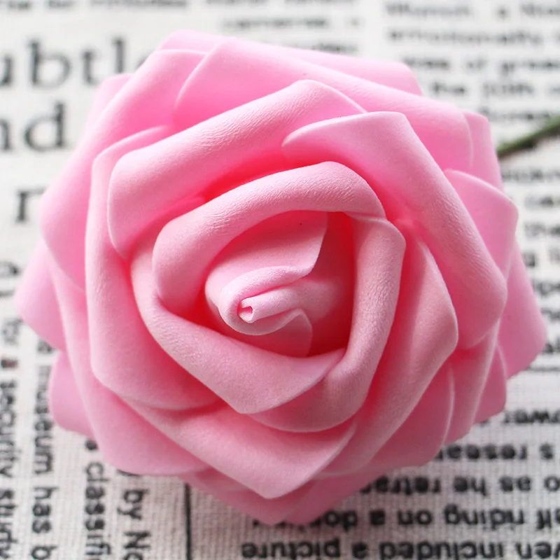  Artificial Flowers Ivory Roses 25pcs Real Looking Fake Roses DIY Wedding Arrangements Party Baby Shower Party Home Decorations (13)