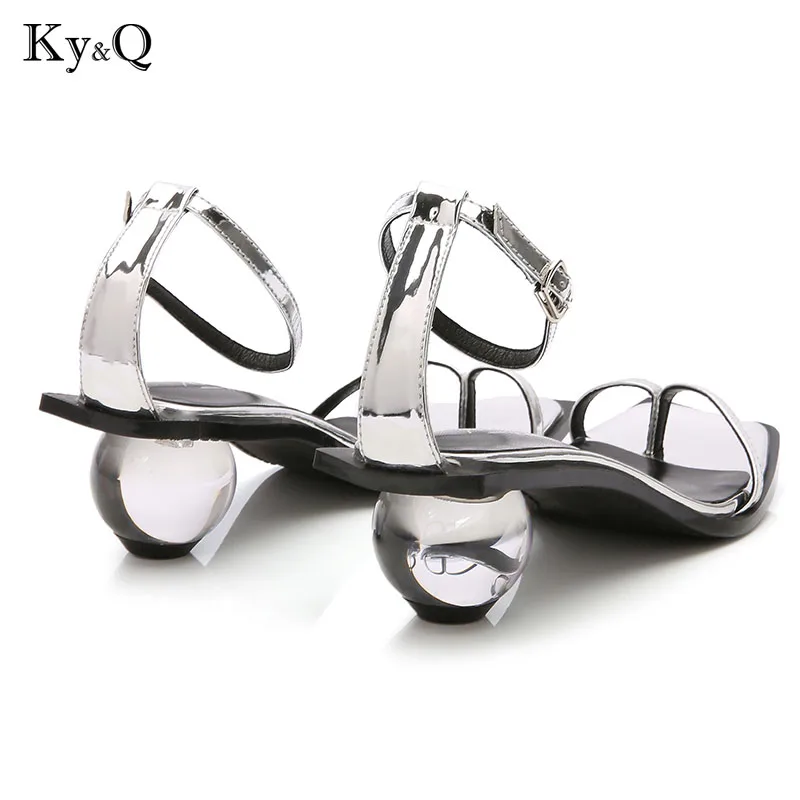 

Women Sandals Clear Transparent high heels shoes summer sandals Outside Ladies Slides Shoes zapatos