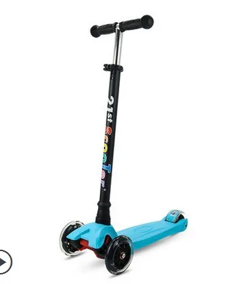 21st scooter children's scooter four round round of the 3 year old baby 2 years old -6 years child of a vehicle sliding bloc
