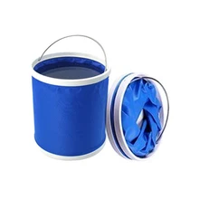 9л рыболовное ведро легкий холст портативный походные рыболовные снасти инструменты Pesca складной прочный ведро открытый ведро воды