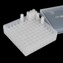 54 142 142mm Plastic Box Portable Perfume Bottle Display Easily Formulated Perfume Side Length15mm