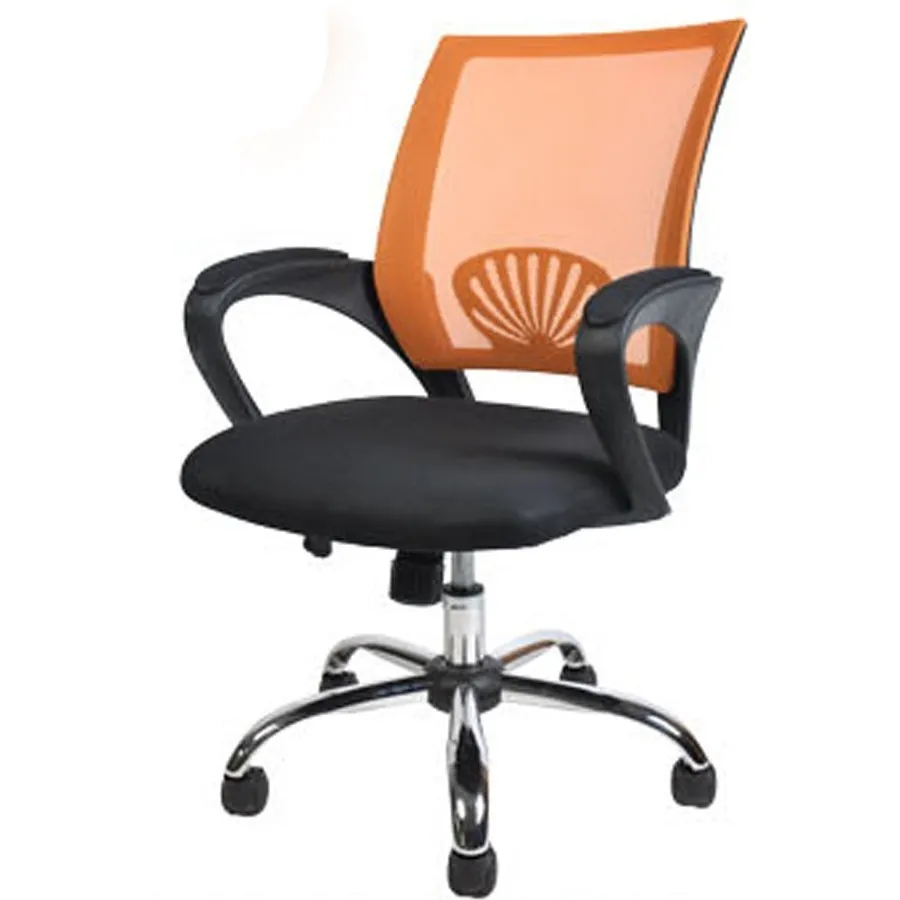 High Quality Silla Gamer Gaming Live Boss Lacework Chair Can Lie With Steel Feet Wheel Ergonomics Office Furniture Poltrona - Color: Black cushion orange