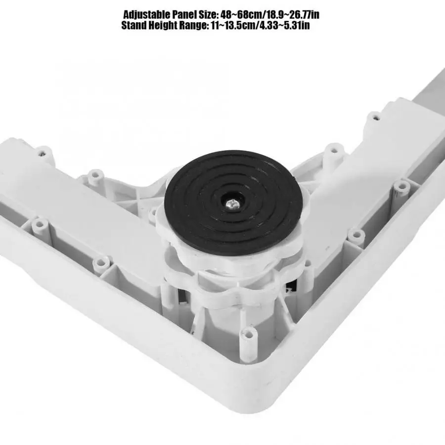 48-68 см подвижная Регулируемая подставка для стиральной машины Холодильник высокого качества
