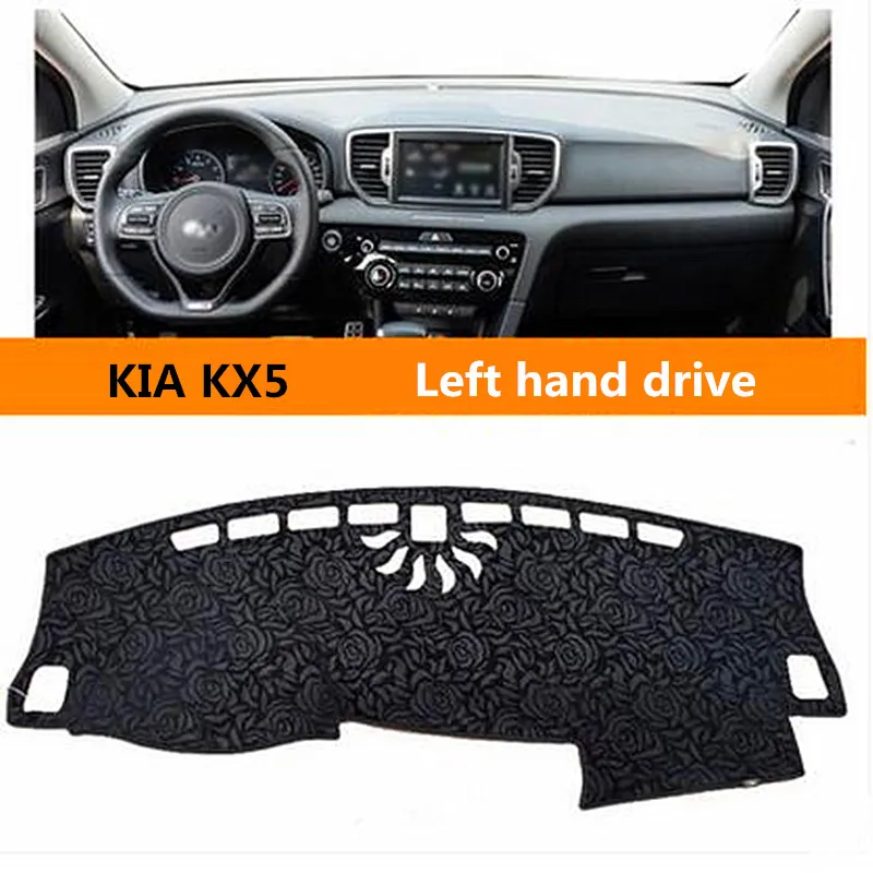 Left hand drive Luxurious design Car anti slip pad dashboard cover for