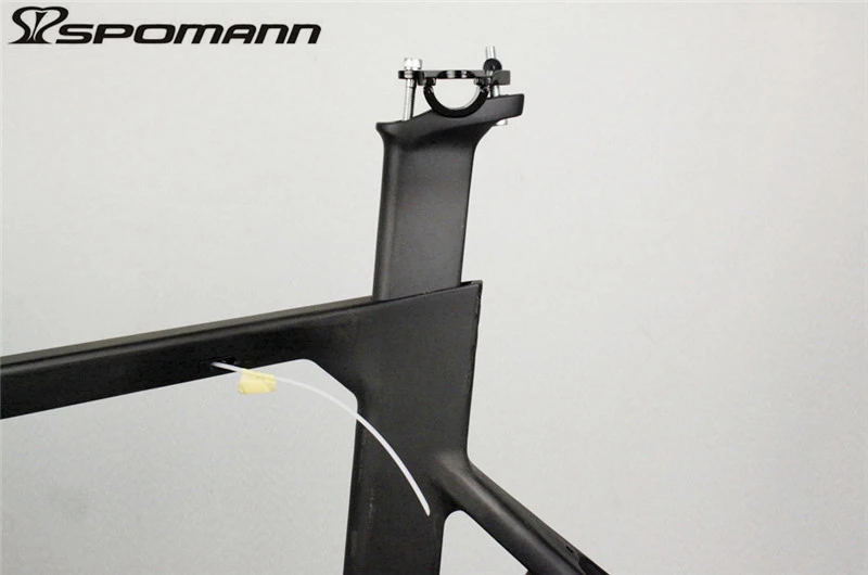 Cheap New design carbon bike frame road bicycle frameset with fork seatpost headset clamp di2 carbon 700C road frame bicicleta parts 3