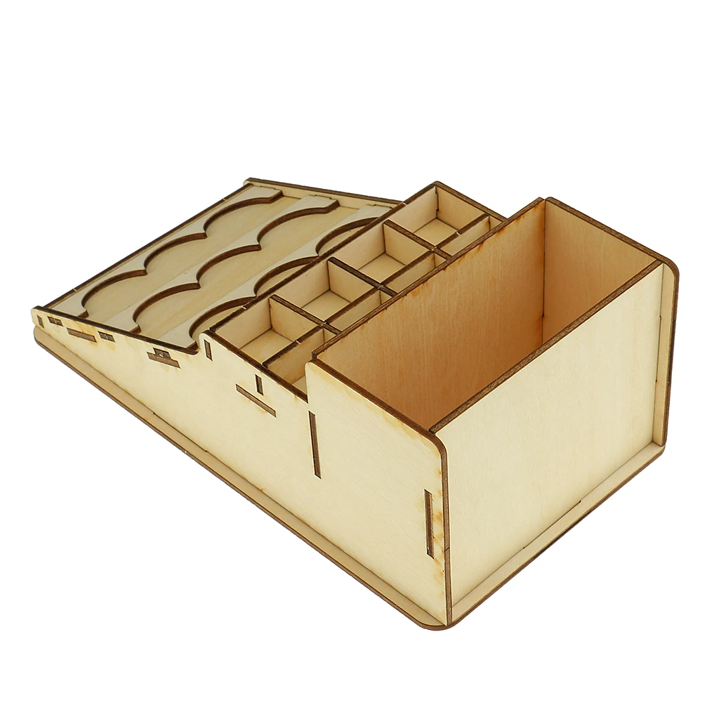 Wooden Epoxy Tools Storage Stand Holder Paints Bottle Rack Organizer for Hobbies #4