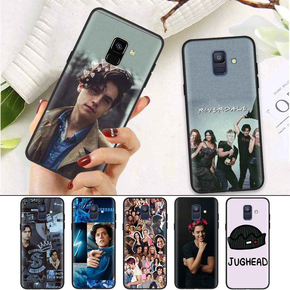 

Black Silicone Soft Case Cover for Samsung Galaxy A7 A70 A50 A40 A30 A20 A10 A8 A9 A6 2018 Plus 2018 Star A20E Riverdale Jughead