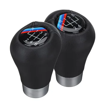 

1 Pcs 5/6 Speed Manual Gear Shifts Knob PU for BMW E30 E36 E38 E39 E46 E60 E90 E91 E92 Car Styling