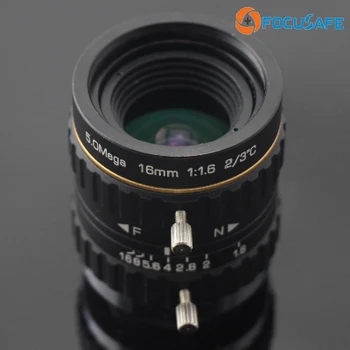

50mm 5MP Long Focal Length C Mount Manual iris Machine Vision Lens