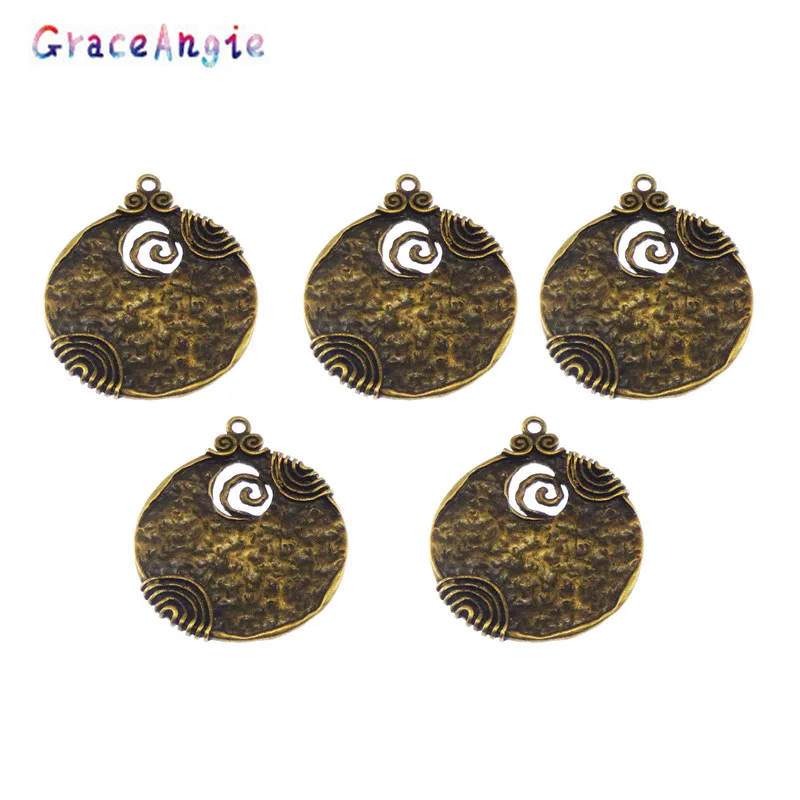 Подвеска из сплава в античном стиле 6 шт. 48*45 мм|pendant bone|charm femalependant frame |