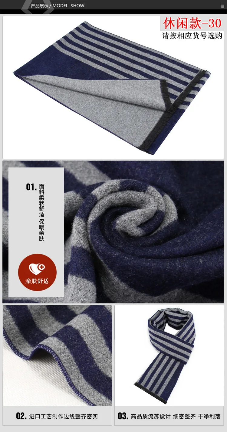 black scarf mens New Men's Scarf Winter Warm Imitation Cashmere Plaid Scarf Male Young Holiday Festival Wedding Gift Daddy's Gift plaid  scarfs head scarves for men