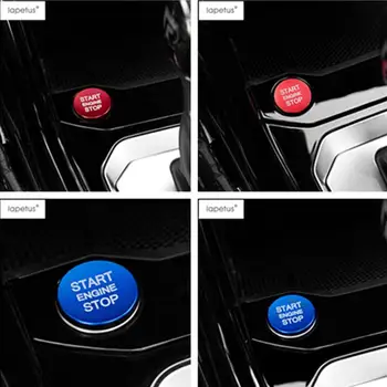 

Lapetus Accessories For Volkswagen T-Roc T Roc 2018 - 2020 Engine Start Stop Keyless Start System Button Molding Cover Kit Trim