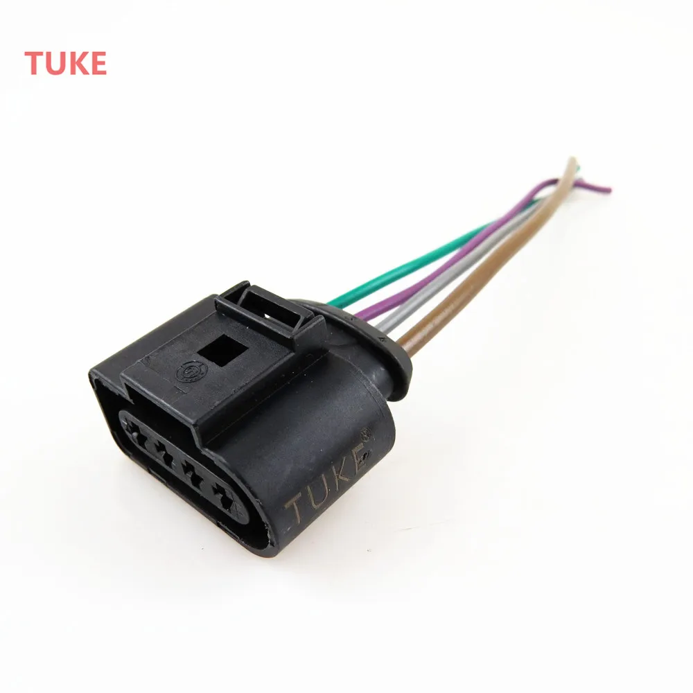 TUKE Qty4 Engine Ignition Coil Plug Connect Wiring Harness For VW Beetle Eos Jetta Passat Rabbit Touareg 1J0973724 1J0 973 724-in Ignition Coil from ...