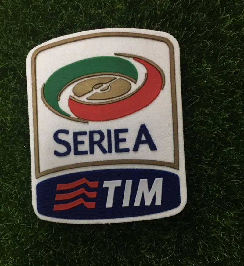 

2010-2015 Serie A Patch And 7 Cups Badges Italian League Italy League Lega Calcio Soccer Badge