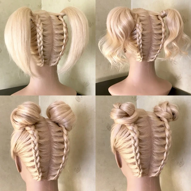 HOW TO: Zigzag Braid Pattern On Mannequin Head 🦋⭐️ 