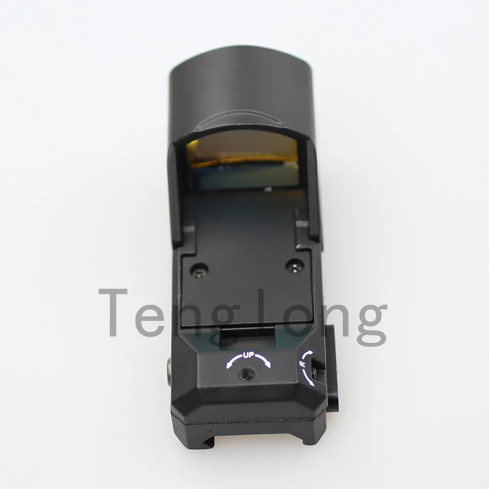 Игрушечный рефлекторный прицел 1X25 Red Dot Тактический оптический FC1 Красный точка зрения рефлекс голографический прицел для 20 мм игрушечная железная дорога пистолет(черный