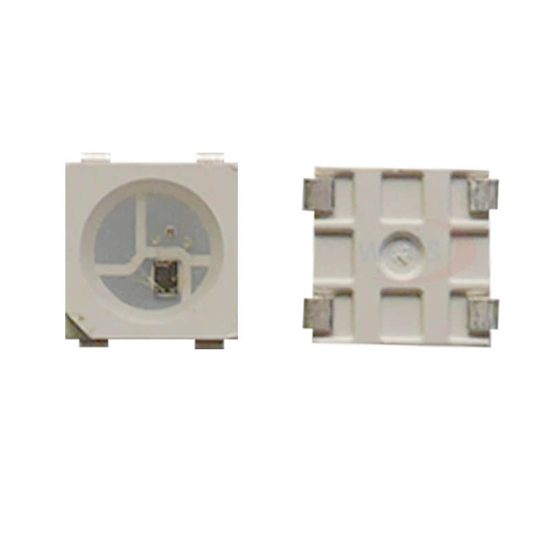 20 ~ 1000 шт. WS2812B светодиодный чип 5050 RGB SMD Черный/Белый версия WS2812 индивидуально