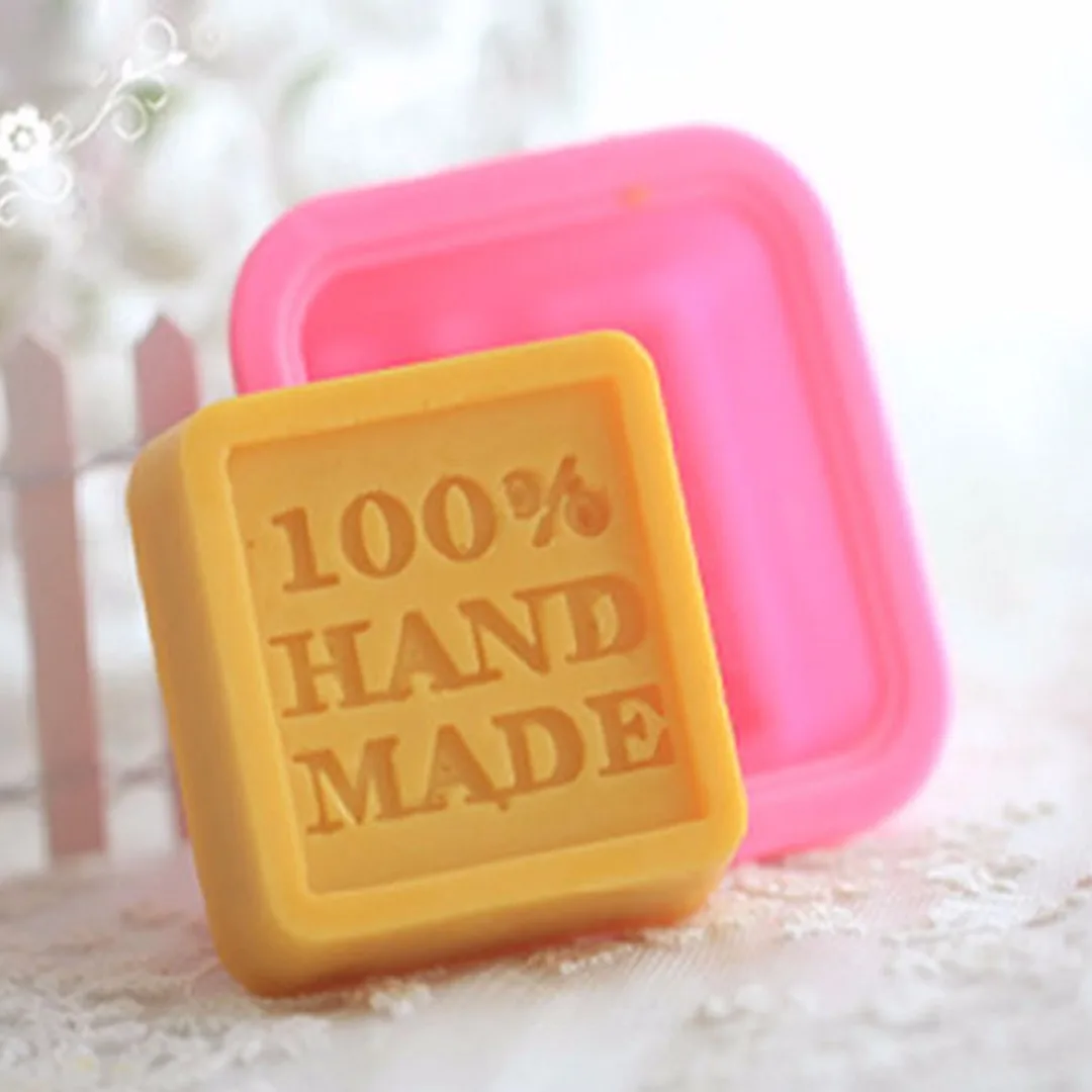 6 Cavity Rectangle silicone soap mold Bar Bake Mold Silicone Mould Tray Homemade Food Craft Craft soap making New