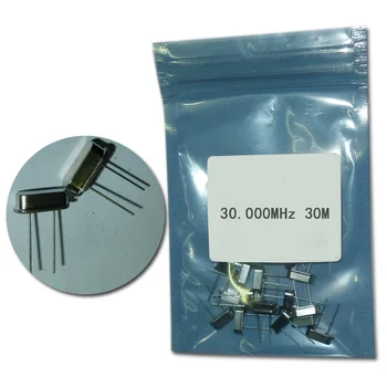 

(20pcs/lot) 30.000MHz 30Mhz 49s Crystal HC-49S Low Profile Passive crystal
