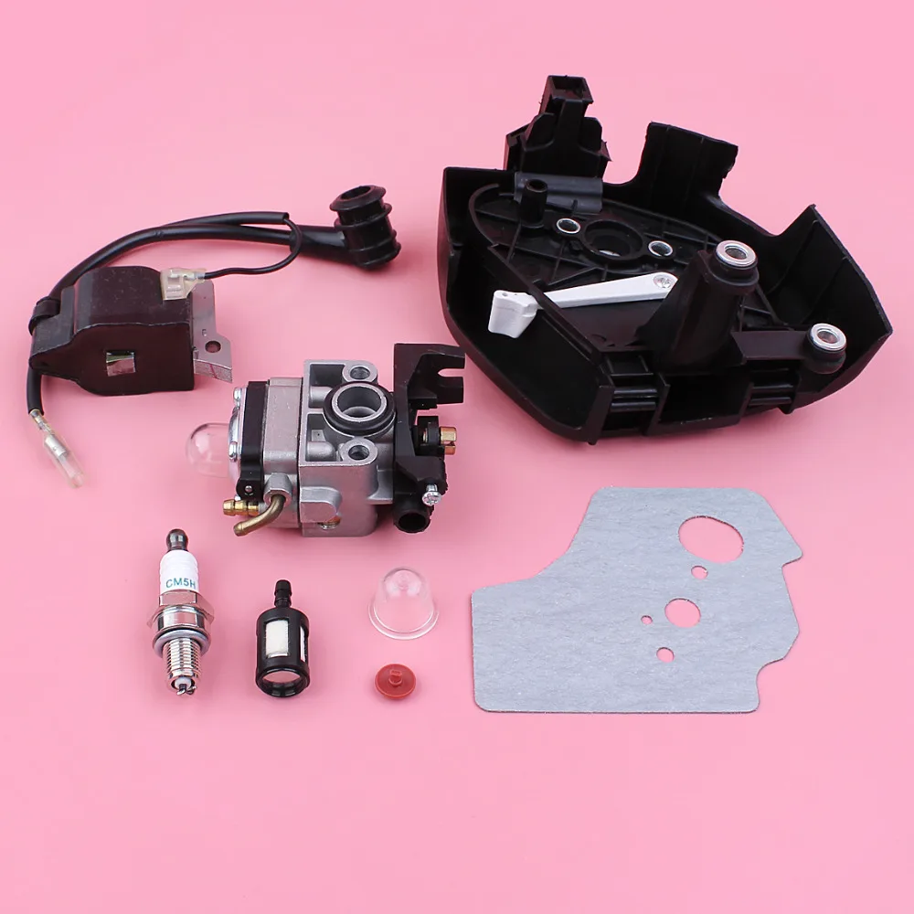 Carburetor Ignition Coil Air Filter Cover Gasket Kit For Honda GX35 GX 35 4 Stroke Small Lawn Mower Engine Motor Part Carburetor Ignition Coil Air Filter Cover Gasket Kit For Honda GX35 GX 35 4 Stroke Small Lawn Mower Engine Motor Part